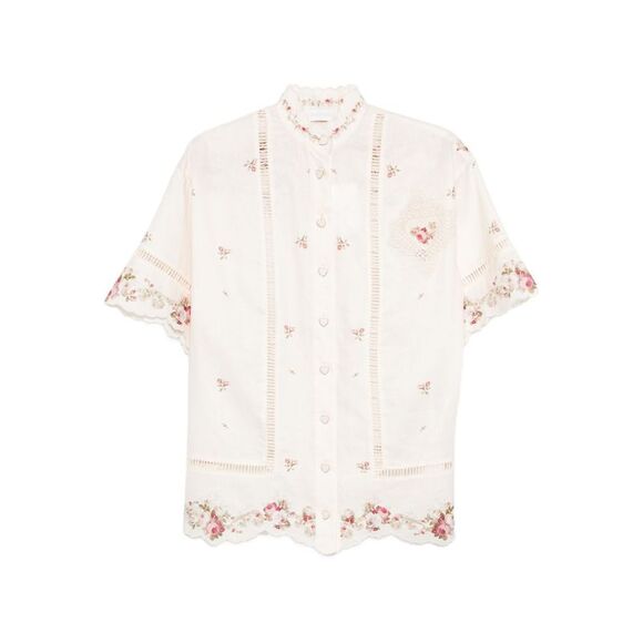 Zimmermann Women Patience Linen Shirt